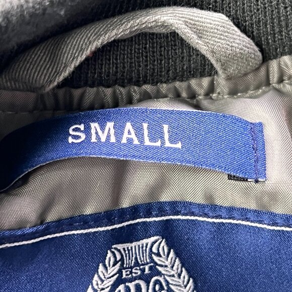 American Rag Army Green Bomber Jacket Mens Small Full Zip Military Gorpcore - Picture 4 of 8